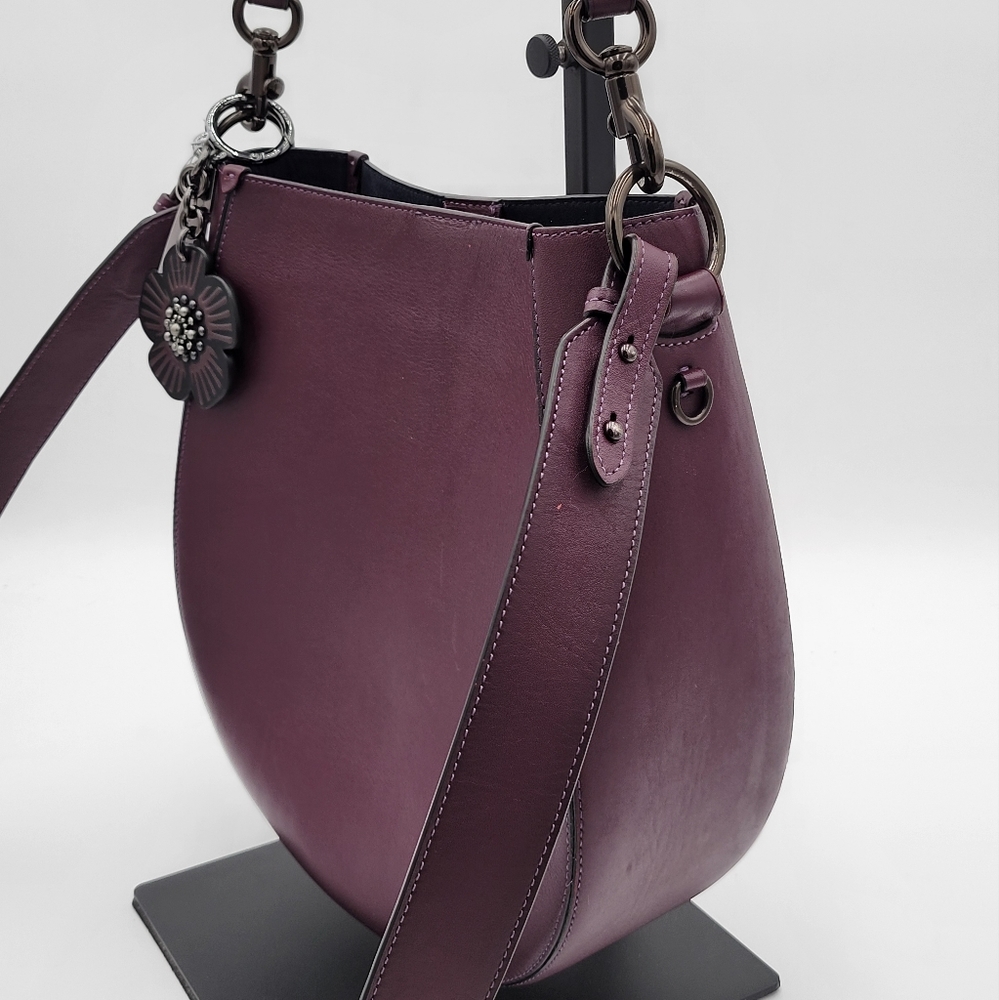 🔥CHARM INCLUDED🔥 Coach 1941 Maddy in Boysenberry, EUC - Picture 2 of 15